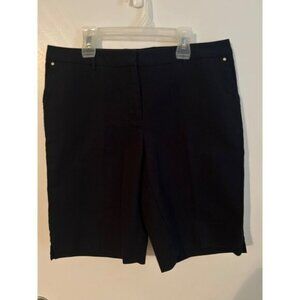 Jones New York Women Navy Blue Shorts Size 10